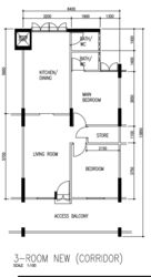 Blk 608 Yio Chu Kang Green (Ang Mo Kio), HDB 3 Rooms #610641321